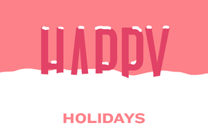 Happy Holidays